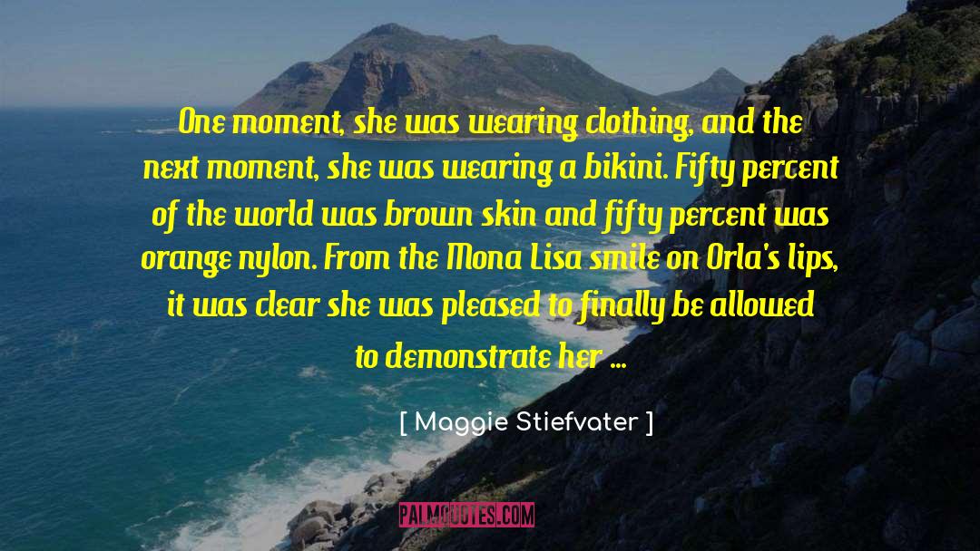 Mona Lisa quotes by Maggie Stiefvater