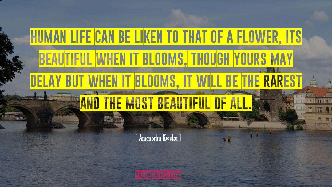 Monai Flower quotes by Amenorhu Kwaku