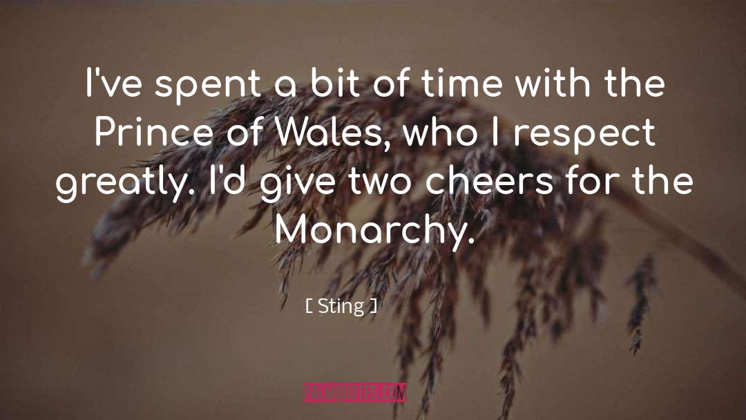 Monarchy quotes by Sting