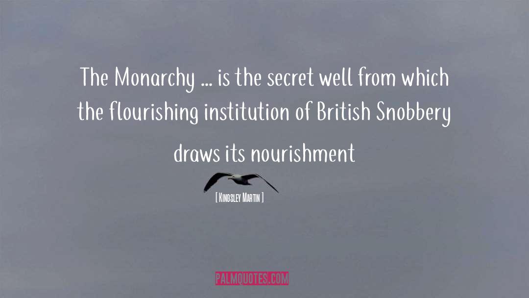 Monarchy quotes by Kingsley Martin