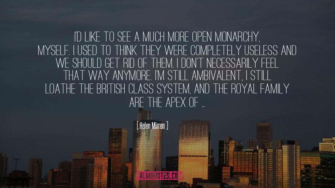 Monarchy quotes by Helen Mirren