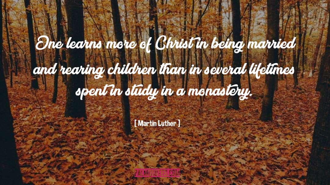 Monastery quotes by Martin Luther