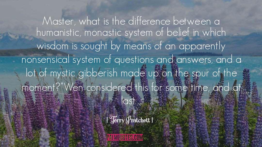 Monastic quotes by Terry Pratchett