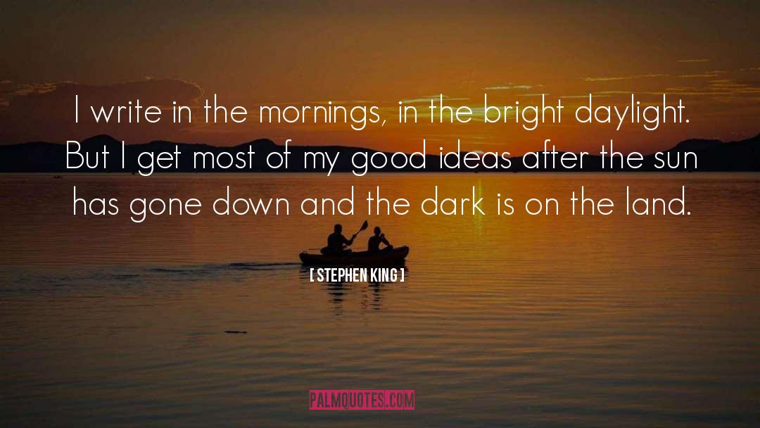 Monday Mornings quotes by Stephen King
