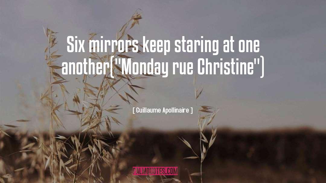 Monday quotes by Guillaume Apollinaire
