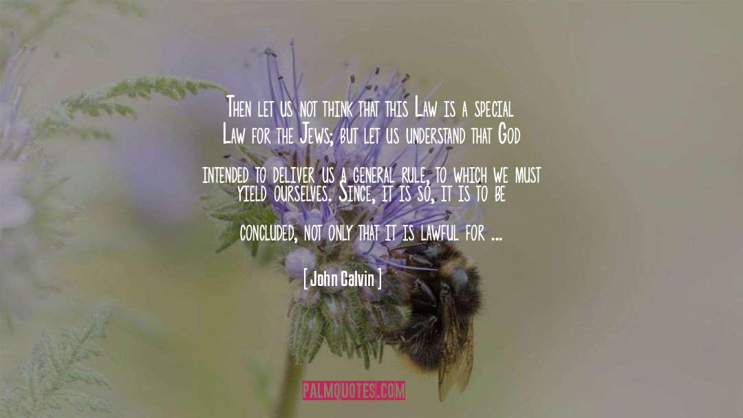 Mondelli Law quotes by John Calvin