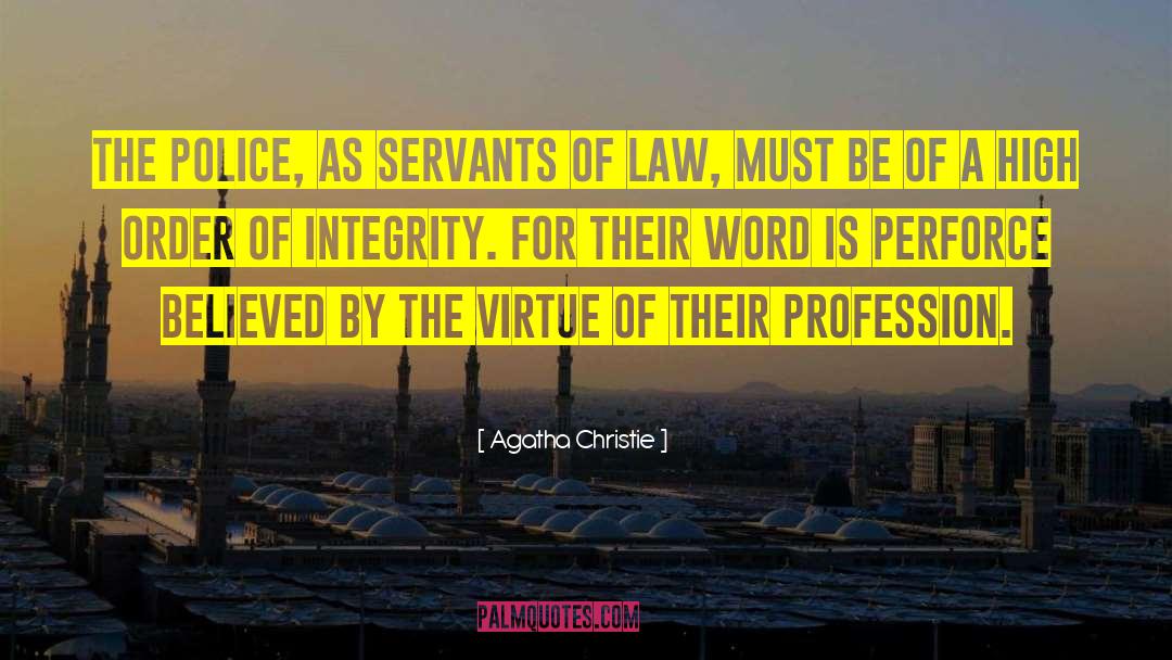 Mondelli Law quotes by Agatha Christie
