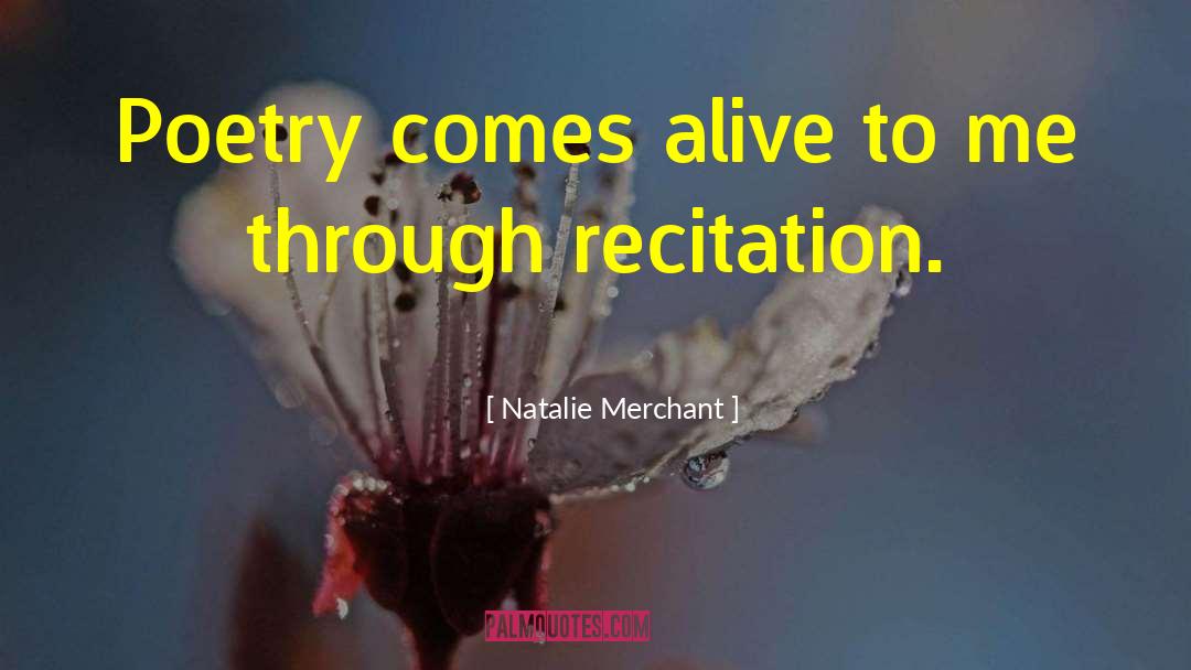 Moneris Merchant quotes by Natalie Merchant