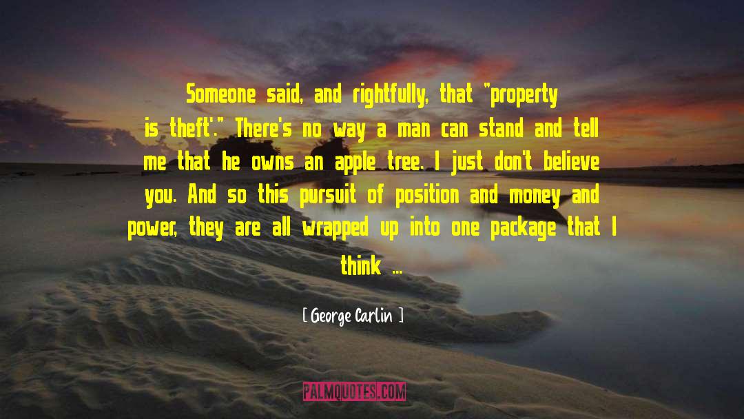 Money And Power quotes by George Carlin