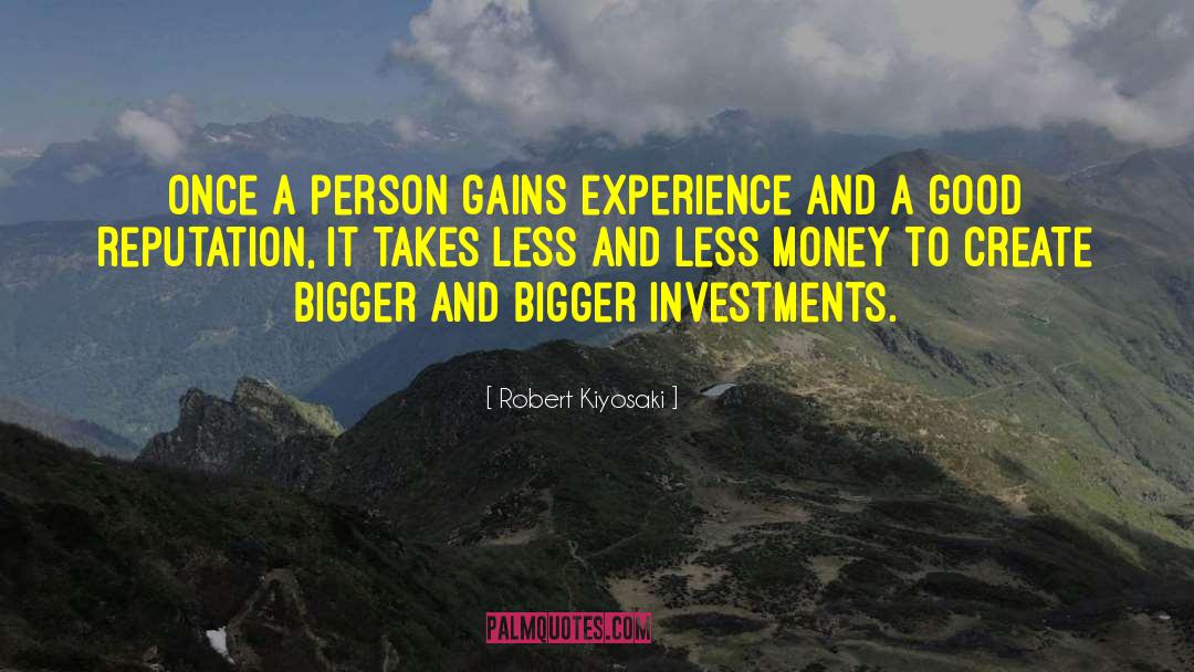 Money And Reputation quotes by Robert Kiyosaki