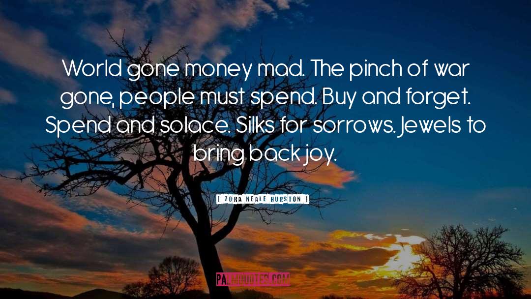 Money Bag quotes by Zora Neale Hurston