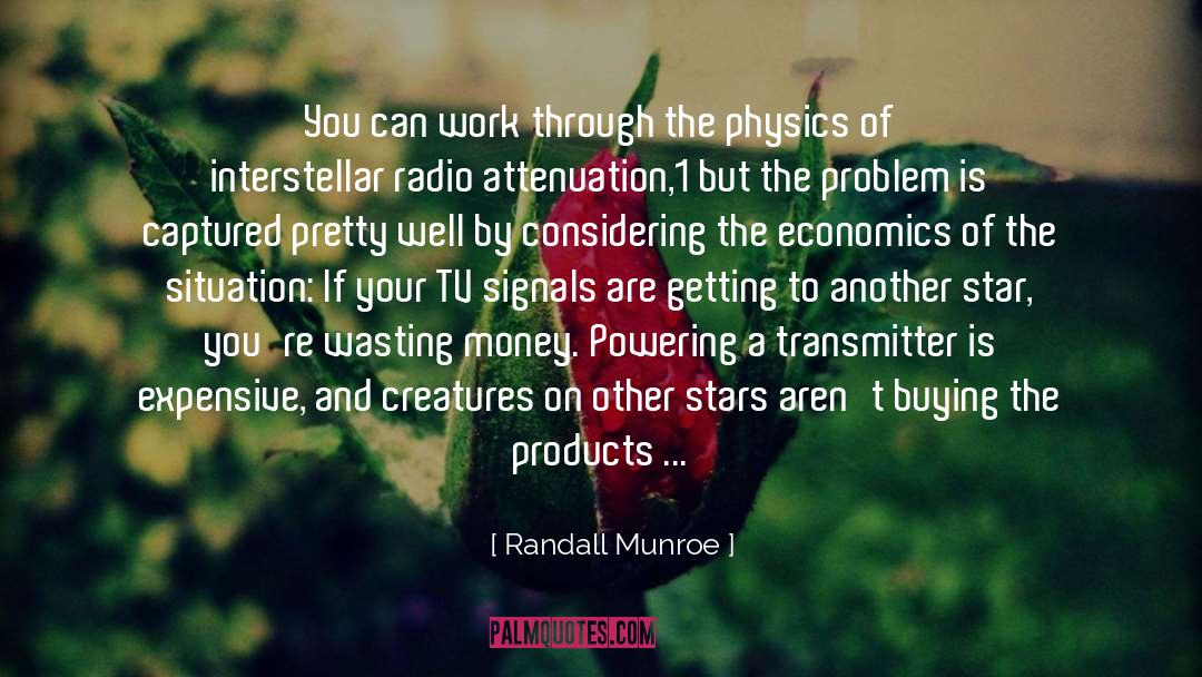 Money Buying Love quotes by Randall Munroe