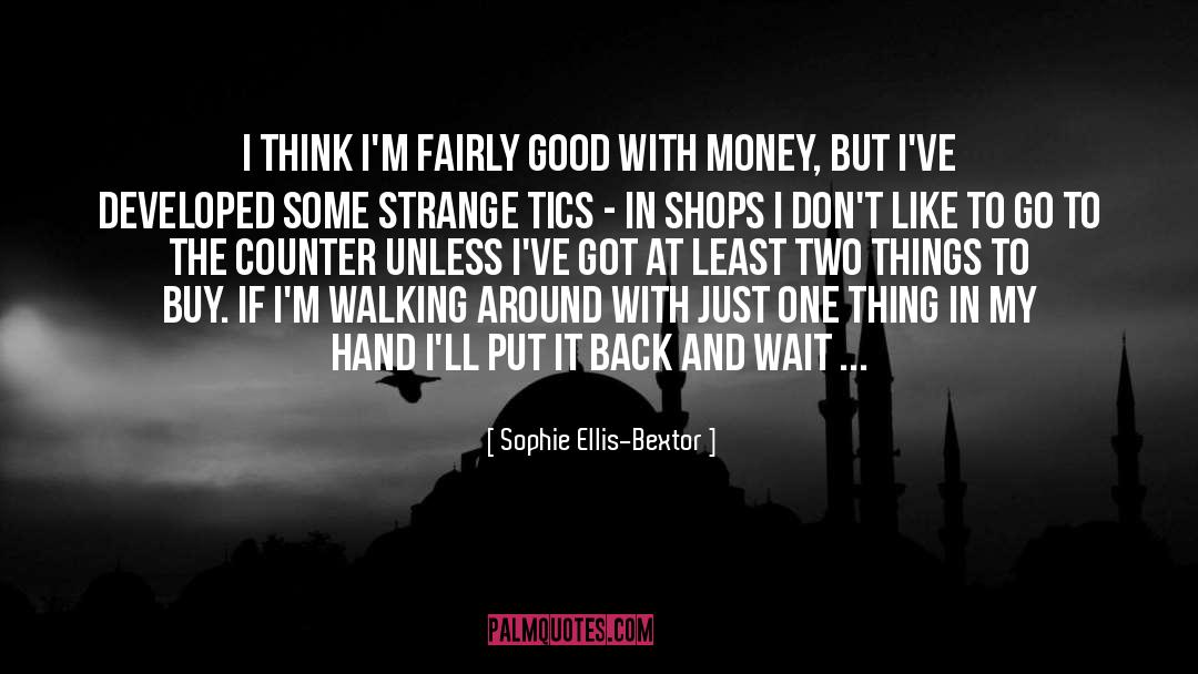Money Doesnt Buy Happiness quotes by Sophie Ellis-Bextor