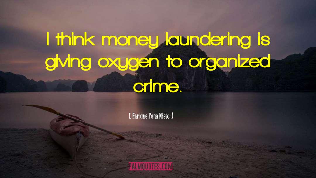 Money Laundering quotes by Enrique Pena Nieto