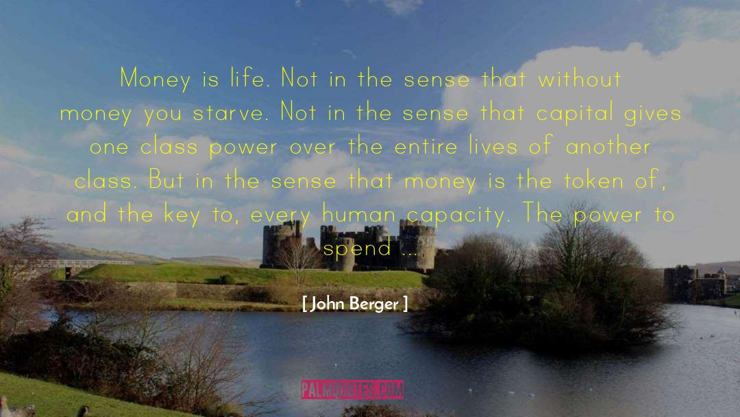 Money Laundering quotes by John Berger