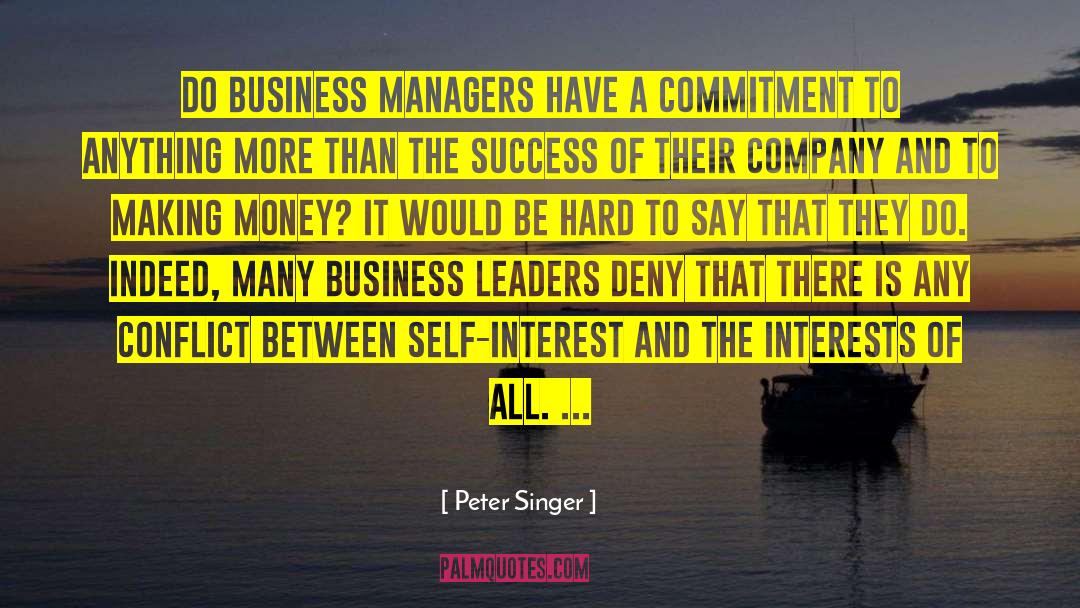 Money Making quotes by Peter Singer