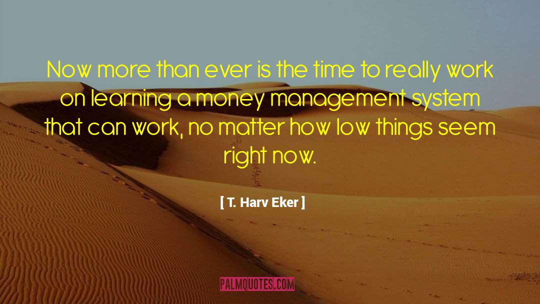 Money Management quotes by T. Harv Eker