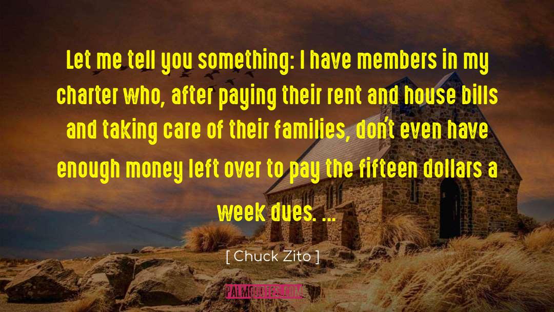 Money Matters quotes by Chuck Zito