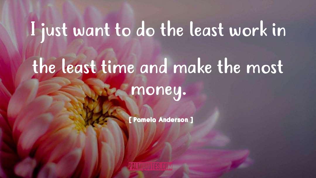 Money quotes by Pamela Anderson