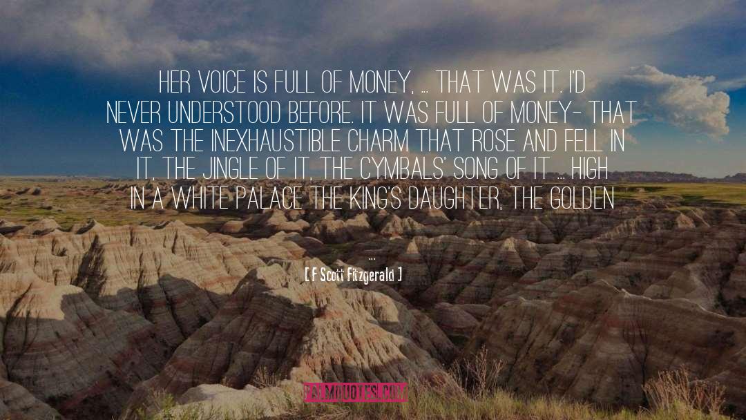 Money quotes by F Scott Fitzgerald