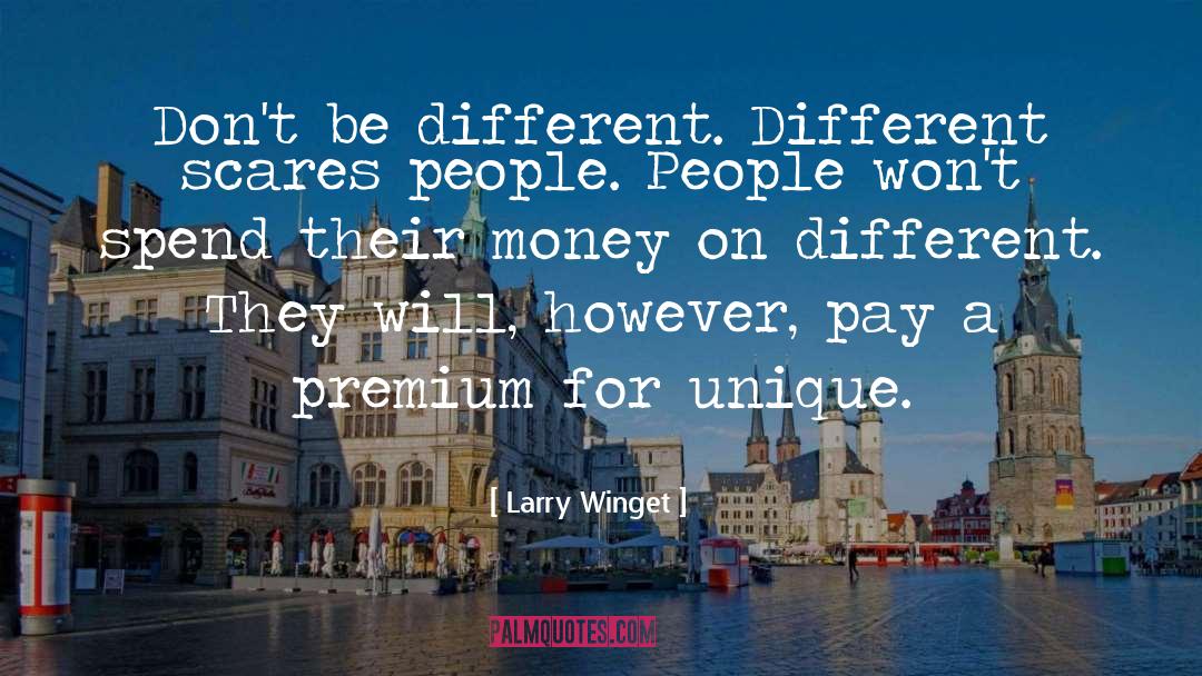 Money Speaks quotes by Larry Winget