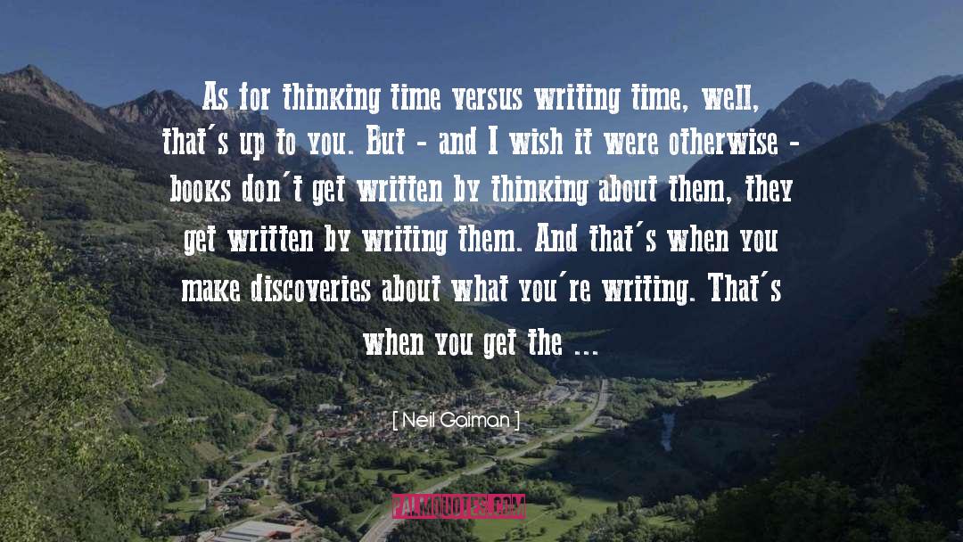 Money Versus Time quotes by Neil Gaiman
