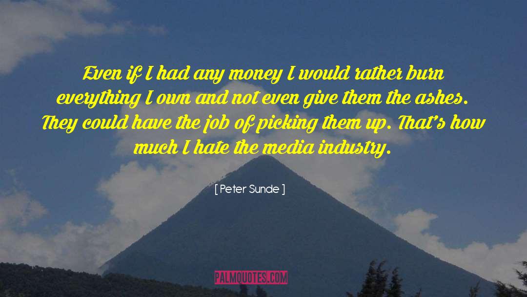 Money Vs Power quotes by Peter Sunde