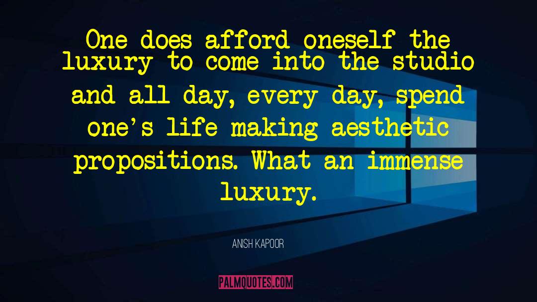 Monforte Luxury quotes by Anish Kapoor