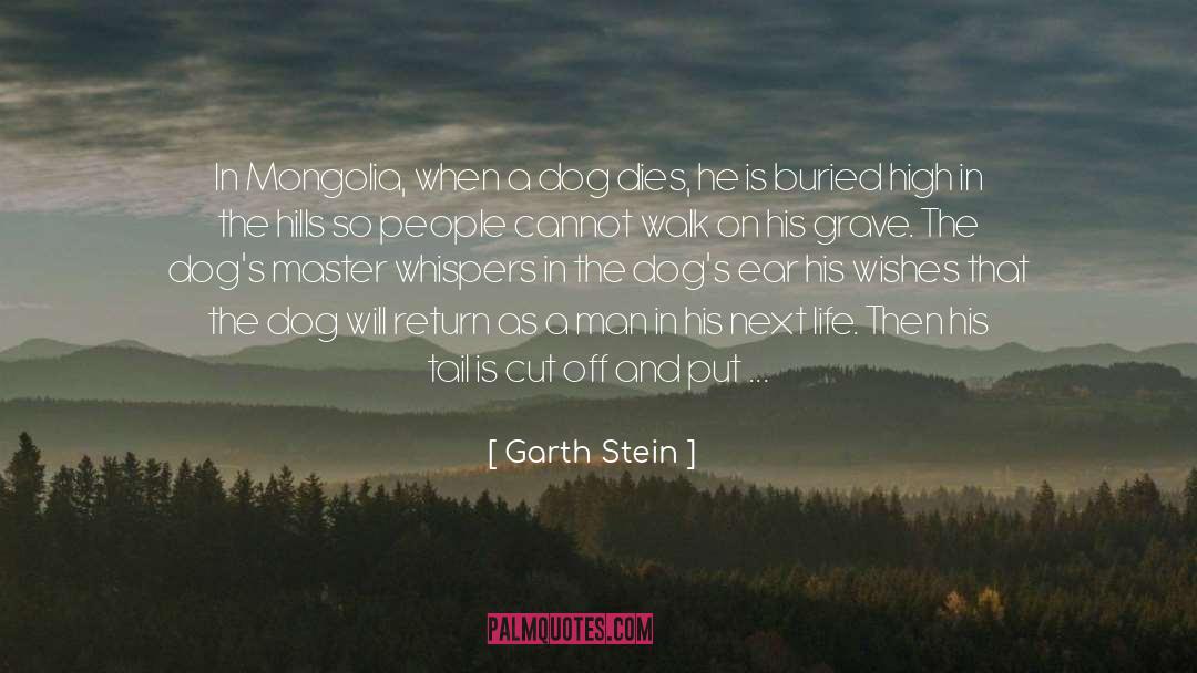 Mongolia quotes by Garth Stein