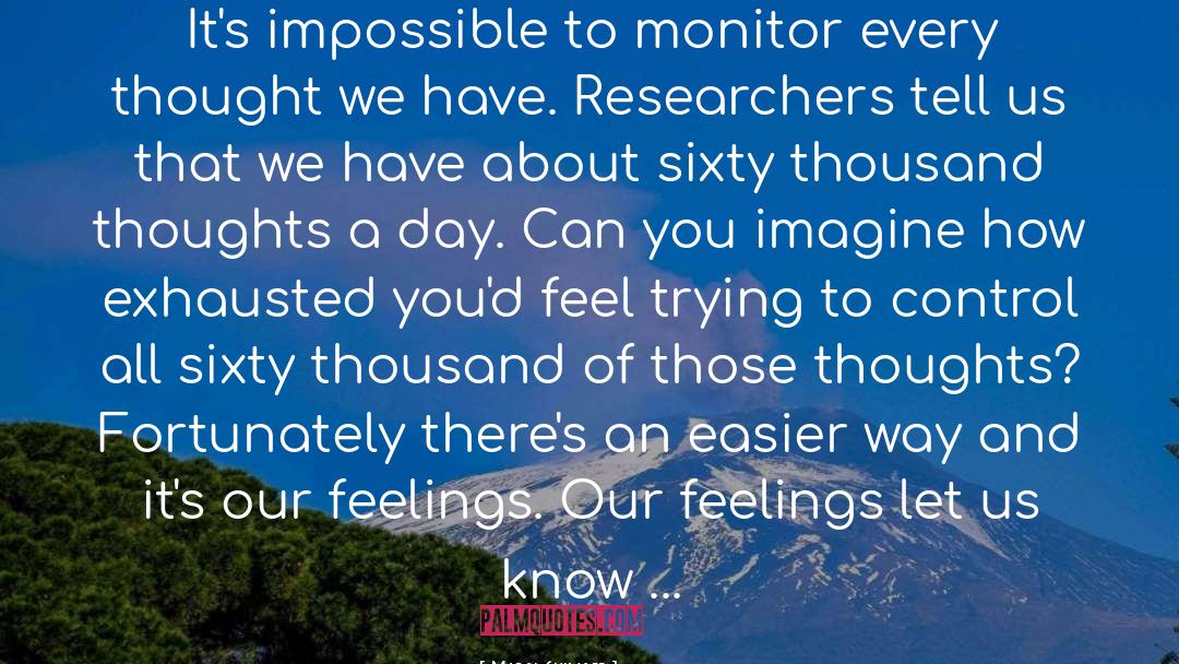 Monitor quotes by Marci Shimoff