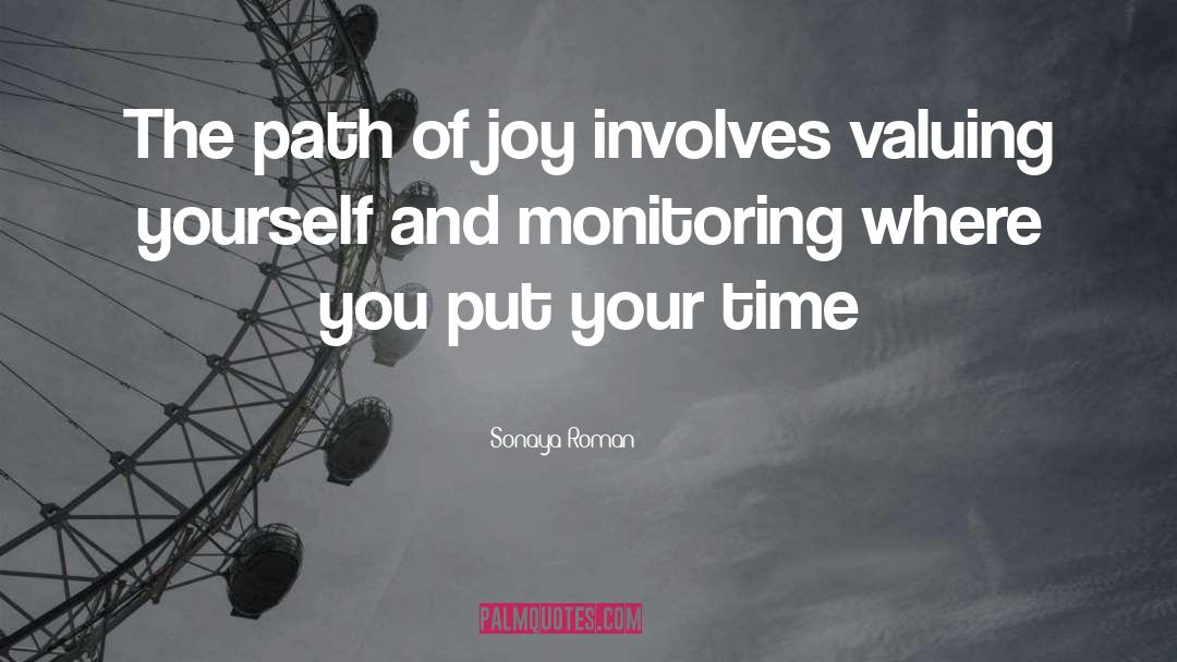 Monitoring And Evaluations quotes by Sonaya Roman