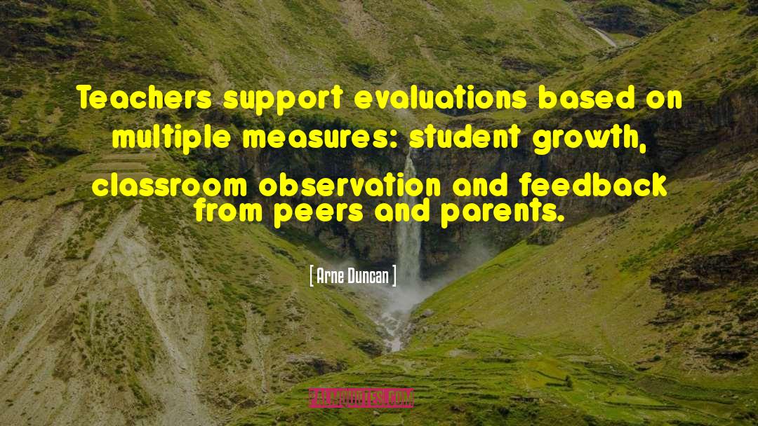 Monitoring And Evaluations quotes by Arne Duncan