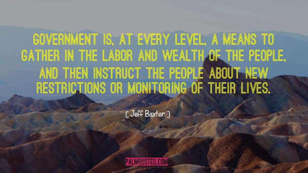 Monitoring quotes by Jeff Baxter