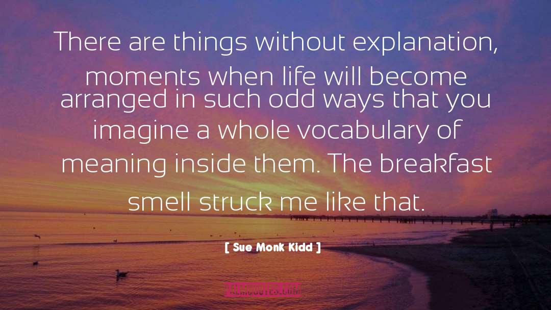 Monk quotes by Sue Monk Kidd