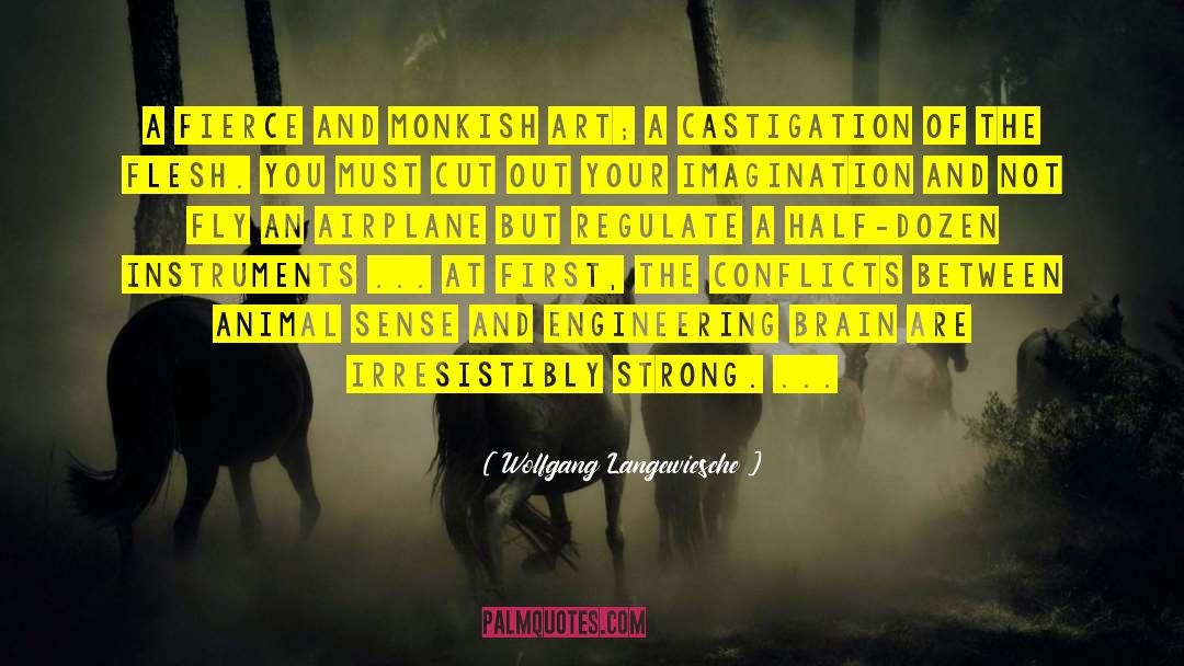 Monkish quotes by Wolfgang Langewiesche