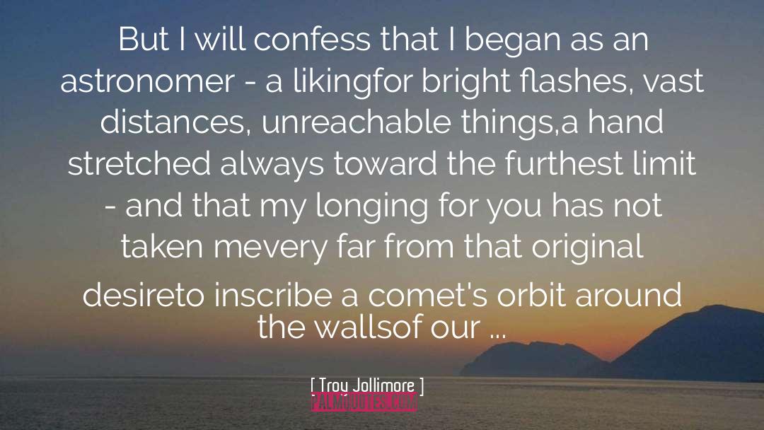 Monkman Origin quotes by Troy Jollimore
