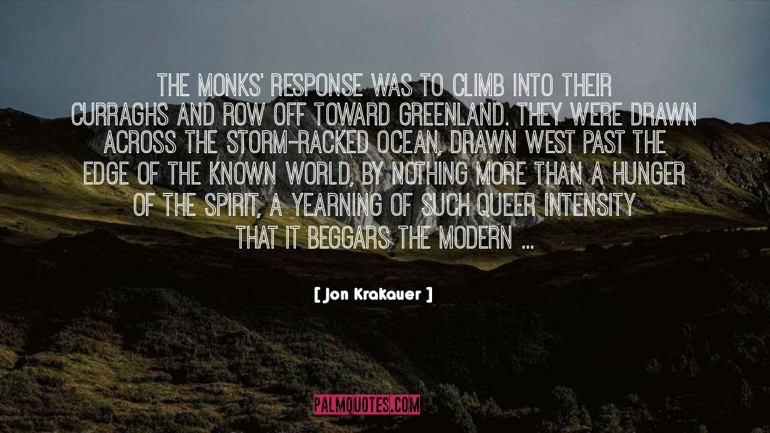 Monks quotes by Jon Krakauer