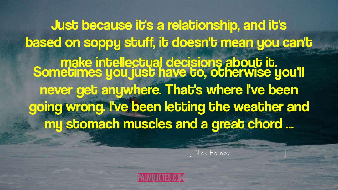 Monogamous Relationship quotes by Nick Hornby