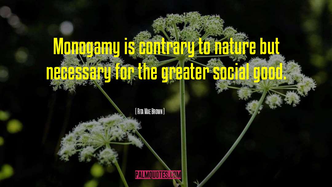Monogamy In Brave New World quotes by Rita Mae Brown