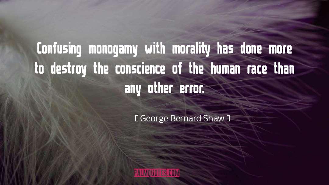 Monogamy In Brave New World quotes by George Bernard Shaw