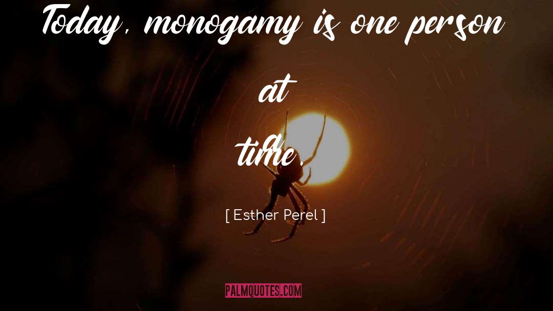 Monogamy quotes by Esther Perel