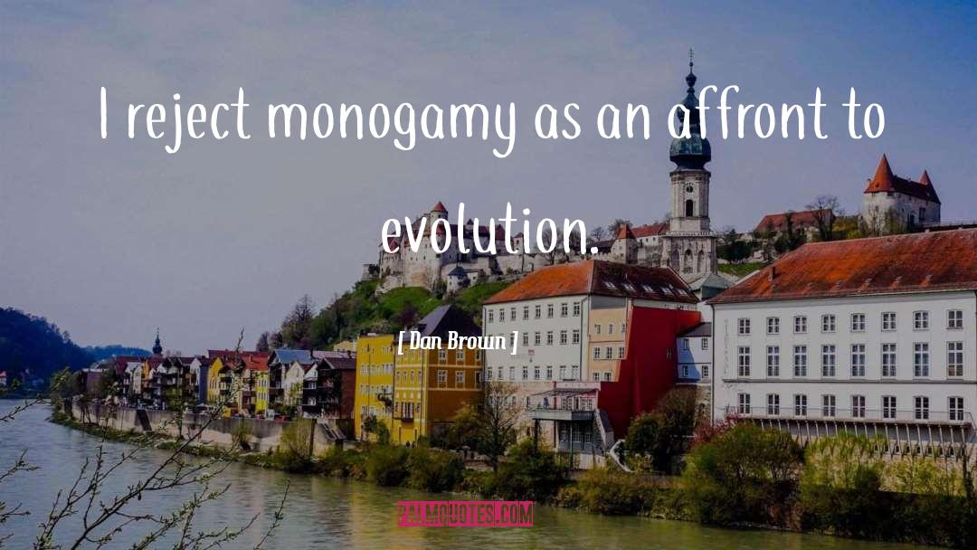 Monogamy quotes by Dan Brown