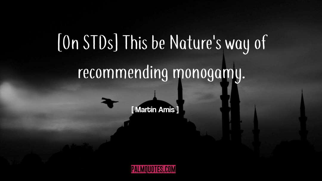 Monogamy quotes by Martin Amis