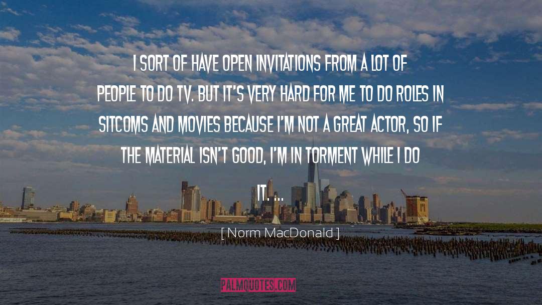 Monologues From Movies quotes by Norm MacDonald