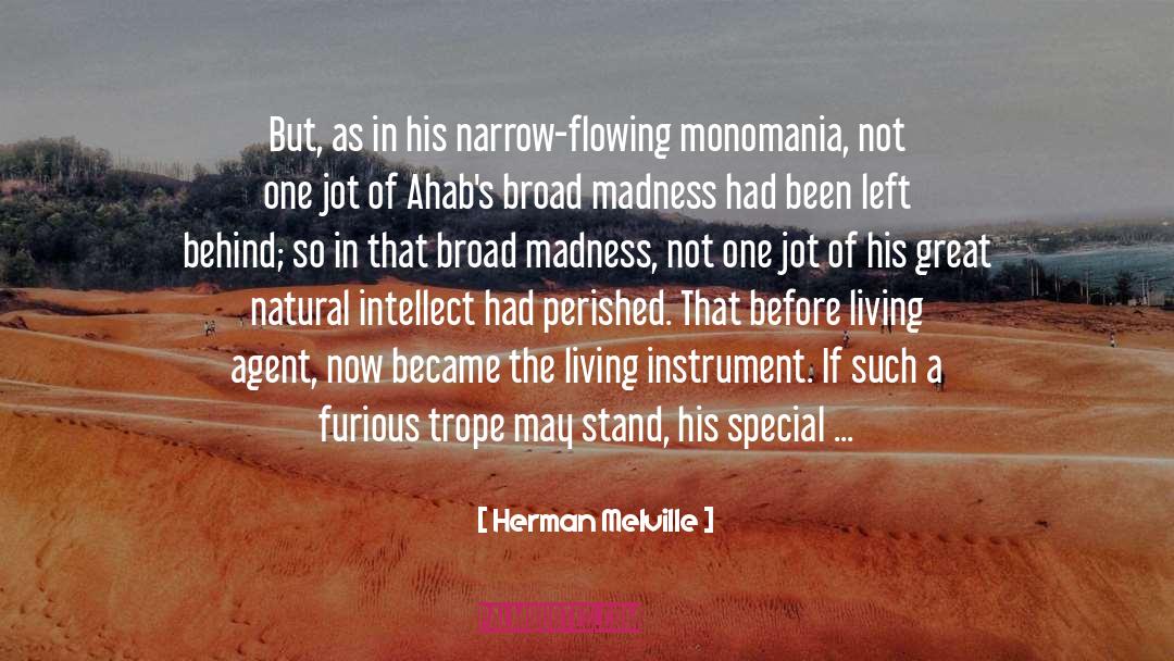 Monomania quotes by Herman Melville