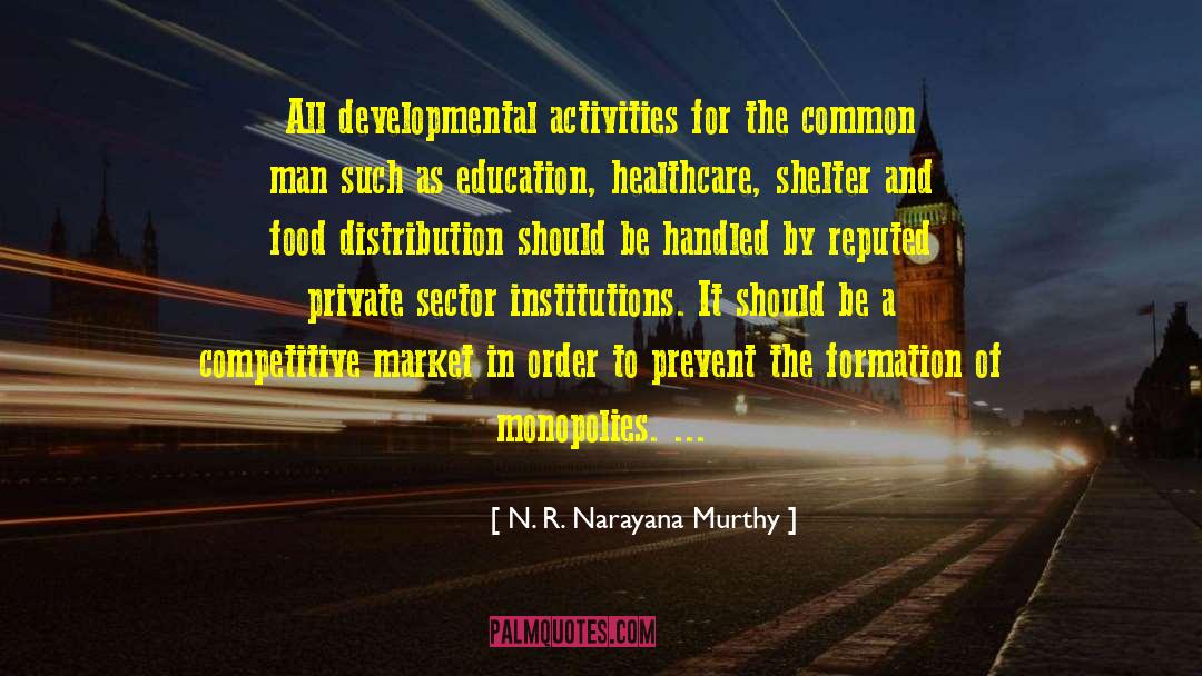 Monopolies quotes by N. R. Narayana Murthy