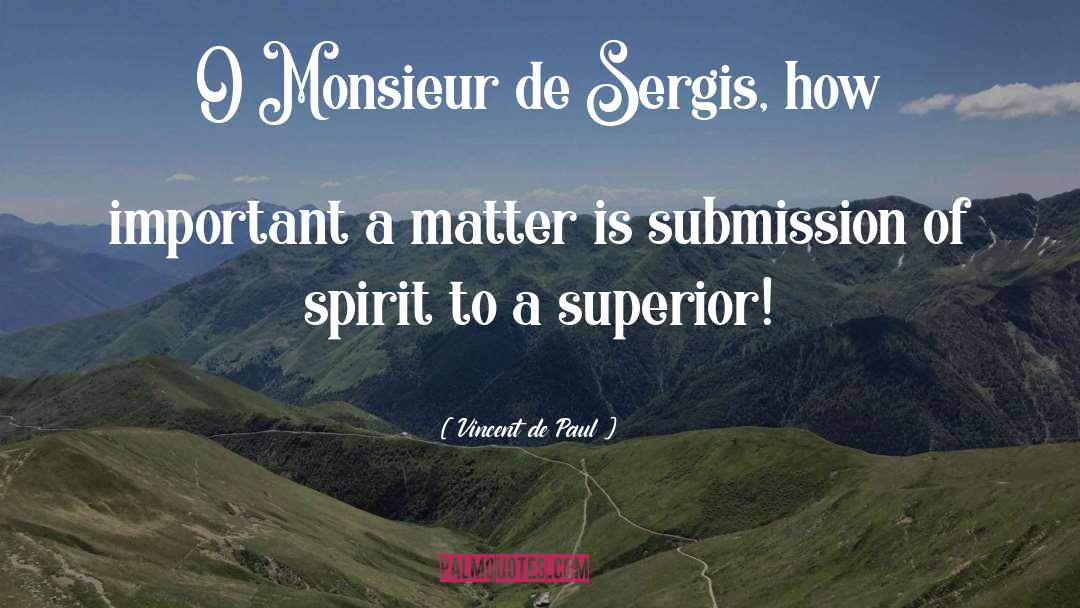 Monsieur Perdu quotes by Vincent De Paul