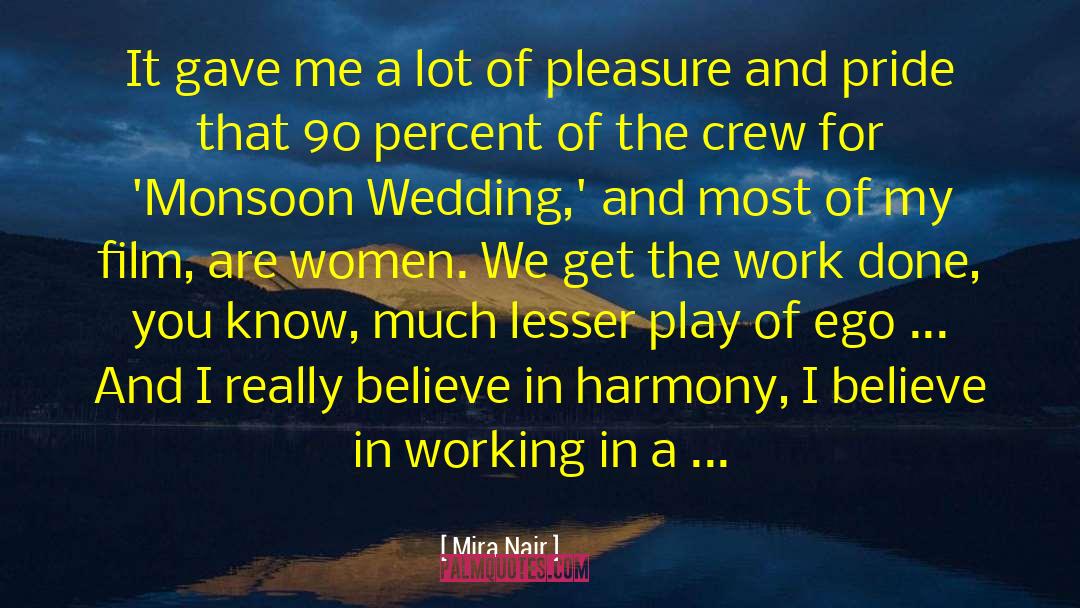 Monsoon quotes by Mira Nair