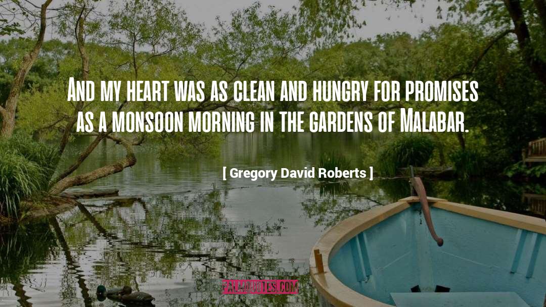 Monsoon quotes by Gregory David Roberts