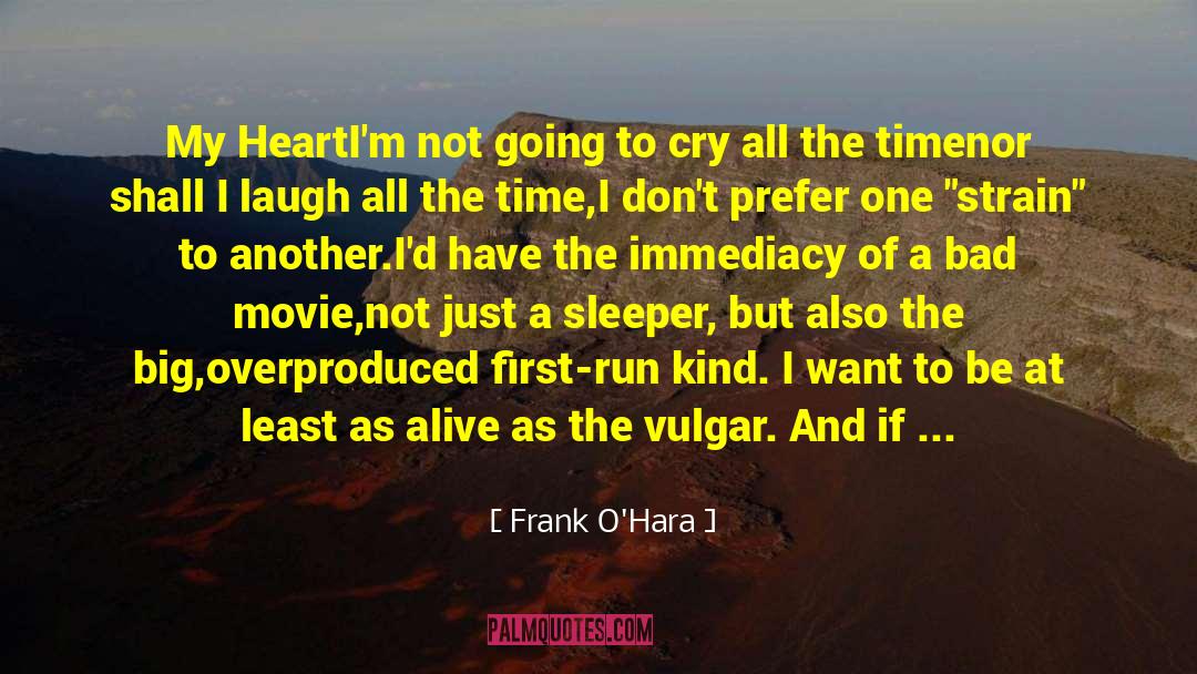 Monster Movie quotes by Frank O'Hara